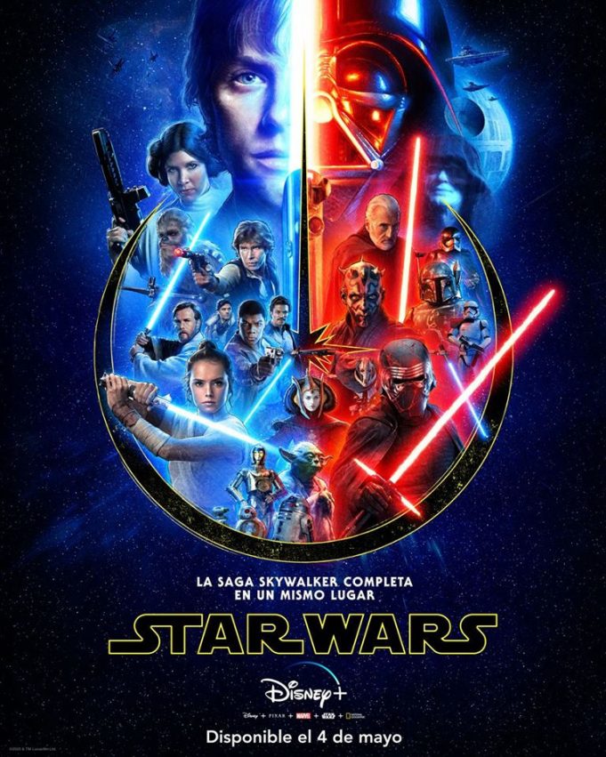 Star Wars Disney+: Imagen publicada en https://www.facebook.com/DisneyPlusES/
